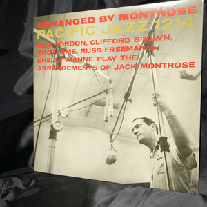 Jack Montrose / Arranged By Montrose LP PACIFIC JAZZ・TOSHIBA-EMI
