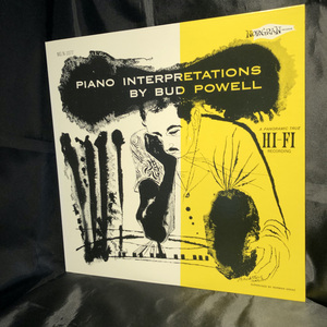 Bud Powell/ Piano Interpretations By Bud Powell LP NORGAN RECORDS・POLYDOR