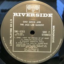 Gigi Gryce And The Jazz Lab Quintet LP RIVERSIDE・VICTOR_画像5