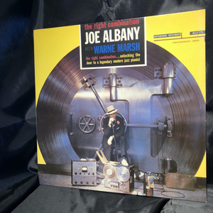 Joe Albany with Warne Marsh / The Right Combination LP Riverside Records