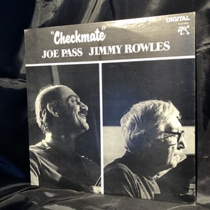 Joe Pass Jimmy Rowles / Checkmate LP Pablo Records