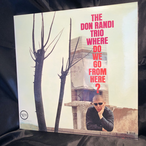 The Don Randi Trio / Where Do We Go From Here? LP VERVE・POLYDOR