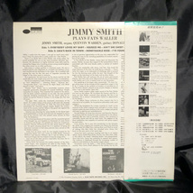 Jimmy Smith / Plays Fats Waller LP BLUE NOTE・KING RECORD_画像2