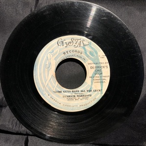 DERRICK HARRIOTT / SOME GUYS HAVE ALL THE LUCK 7inch CRYSTALの画像2