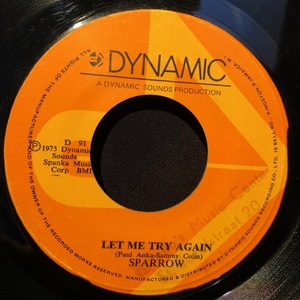 Mighty Sparrow / Peace And Love Let Me Try Again 7inch DYNAMIC