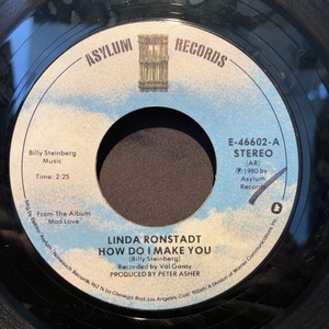 Linda Ronstadt / How Do I Make You Rambler Gambler 7inch Asylum Records