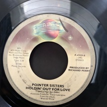 Pointer Sisters / Slow Hand 7inch Planet Records_画像3