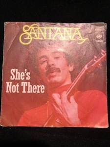 SANTANA / she's not there・zulu 7inch