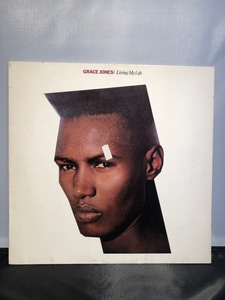 GRACE JONES / living my life LP ISLAND RECORDS