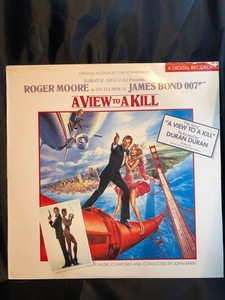 JAMES BOND 007 / A VIEW TO A KILL LP EMI