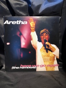 Aretha Franklin / Here We Go Again (The Remixes) 12inch single ARISTA