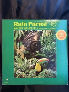 RAIN FOREST / walter wanderley brazil's no.1organist LP VERVE RECORDS