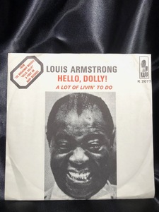 LOUIS ARMSTRONG / hello, dolly! 7inch KAPP