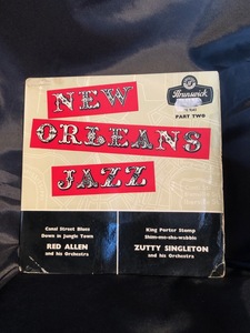 NEW ORLEANS JAZZ - part 2 7inch brunswick records