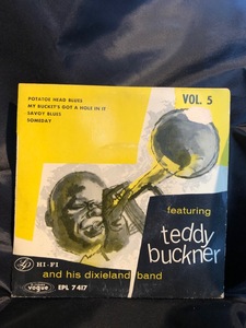 TEDDY BUCKNER and his dixieland band 7inch Gene Norman Presents