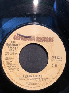 The Marshall Tucker Band / Heard It In A Love Song 7inch Capricorn Records