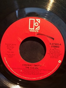 CONWAY TWITTY / THE CLOWN 7inch ELEKTRA