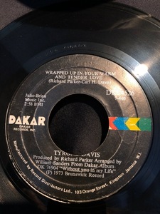 Tyrone Davis / True Love Is Hard To Find 7inch Dakar Records