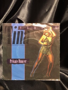 TINA TURNER / private dancer 7inch CAPITOL RECORDS