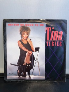 TINA TURNER / better be good to me 7inch CAPITOL