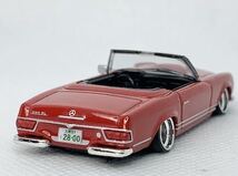 京商 1/64(改) メルセデス ベンツ 280SL 縦目　アルミ深リム_画像8