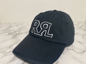 DOUBLE RL 新品 RRL キャップ 帽子 ネイビー ビンテージ加工 ダブルアールエル ラルフローレン POLO