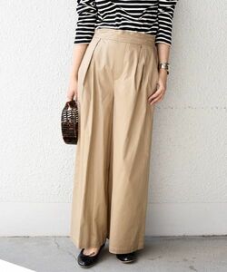  regular price 1 ten thousand 3200 jpy liflattie ships Ships made in Japan tsu il cotton tuck pants S control number F85Q8