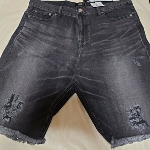 LDH 三代目 JSB デニム ハーフパンツ 短パン ジーンズ XL EXILE ダメージ デニムハーフパンツ 24karats