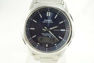 【B4/20-Y SA39】★CASIO/カシオ ウェーブセプター 電波ソーラー WVA-M630 メンズ腕時計 稼働品★