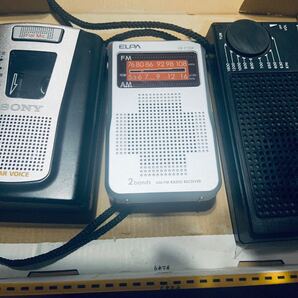 ラジオ、カセット等 3台セット ジャンク品