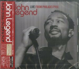 D00123549/CD/ジョン・レジェンド(JOHN LEGEND)「Live From Philadelphia (2008年・SICP-1822-3・ソウル・SOUL)」