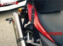 【20Lの大容量/2種類の固定用ベルトが付属】シートバッグKLX250/DトラッカーX/DR-Z400SM/セロー225/セロー250/XT250X/WR250X/WR250R_画像5