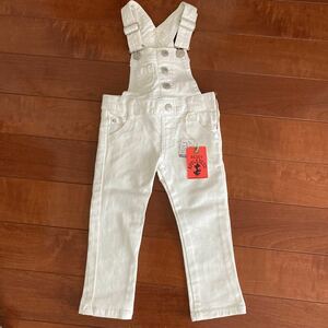 REDDY APPLESEED*reti Apple si-do* Denim * white * overall * coveralls * overall *100* regular price 4957 jpy 