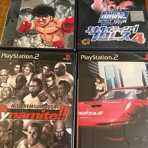 PS2 プレステ ソフト プロレス ボクシング レースゲーム 4本セット