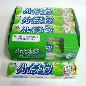 1円～スタート　森永製菓 ハイチュウ グリーンアップル 12粒×12個入！