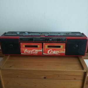 70s80s コカ・コーラ Coca-cola ダブルカセット 懸賞品 非売品　ジャンク品