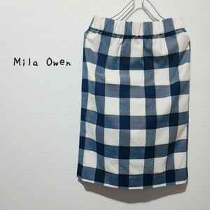 ★Mila Owen★ミラ オーウェン★オリジナルチェックスカート★サイズ0