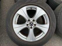 中古★ベンツ 純正ホイールとタイヤ4本セット★18インチ 8J +38 PCD112 5穴・ピレリ 235/60R18　YHBEZ-59_画像2