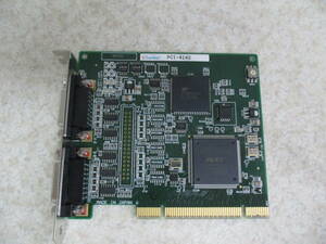 ( б/у прекрасный товар ) Interface PCI-4142 * рабочий товар *NO:LII-62