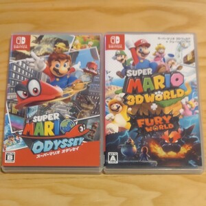 スーパーマリオオデッセイとスーパーマリオ3Dのセット Switchソフト