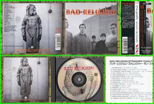 廃盤♪米国産PunkRock≪国内盤帯付CD≫BAD RELIGION(バッド・レリジョン)/Stranger Than Fiction♪♪