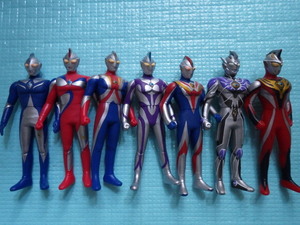 ★UHS_ウルトラマンコスモス　5体　ウルトラマンジャスティス(クラッシャーモード)　ウルトラマンレジェンド　全7体