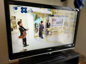 37インチ　液晶テレビ　東芝　レグザ　TOSHIBA REGZA ZV500シリーズ　 37ZV500　リモコン付き