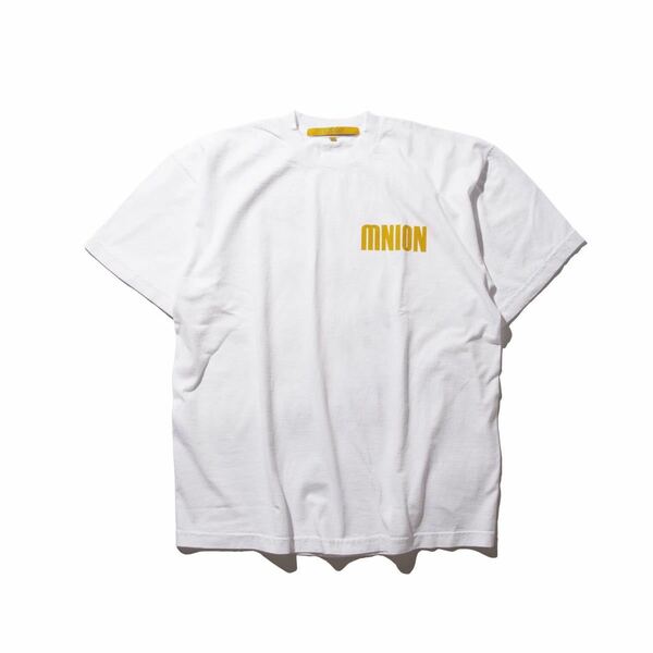 新品未使用 MIN-NANO ミンナノ UNION ユニオンコラボ Tシャツ ３周年記念 コラボ Tシャツ TEE XL 半袖