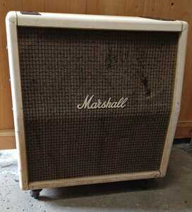 Marshall マーシャル 1973年製 TYPE BASS LEAD STOCK NO.1960　A CABINET キャビネット レアホワイトトーレック ヴィンテージ 程度良好！