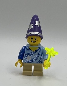 即決 新品 未使用　レゴ LEGO ミニフィグ　シティ　星の妖精　星の帽子の男の子　子ども　魔法のステッキ　星の王子様