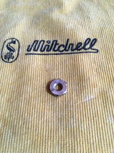 ★ Редкий Mitchell Roth Nut Gold Mitchell 408 Old Vintage Vintage Parts Part