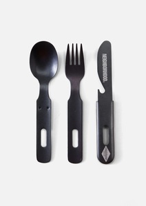 【未開封】2個セット NEIGHBORHOOD PC SS-CUTLERY SET カトラリー ナイフ フォーク スプーン ネイバーフッド プラットチャンプ キャンプ