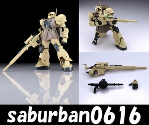 G0102完成品 1/144 HGUC ザクⅠ スナイパータイプ HG 機動戦士ガンダム MSV外伝 PS3 ガンダム戦記 戦場の絆 MS05L 旧 旧型 量産型 ザク 1st