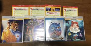 ディズニープリンセス 4作品 Movienex マジックコード